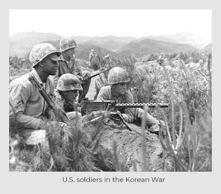 US Marines in the Korean war