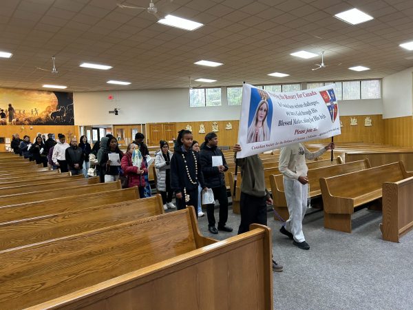 Rosary Rally in Edmonton, Alberta