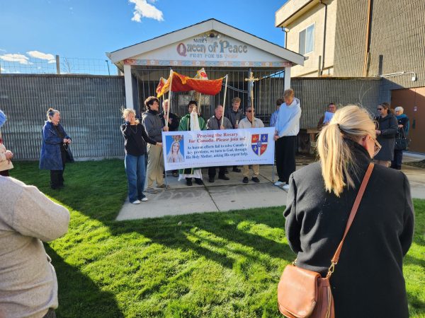 Rosary Rally in KELOWNA, British Columbia