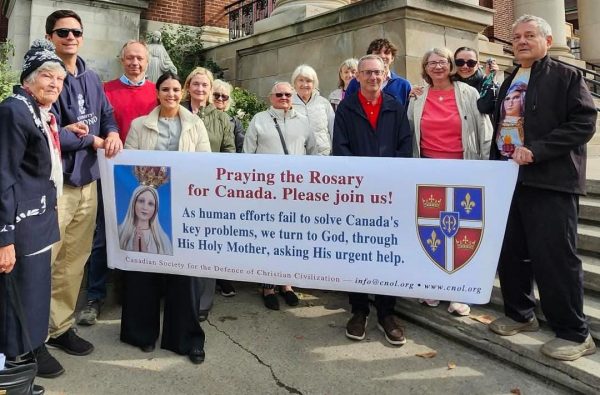 Rosary Rally in Toronto, Ontario