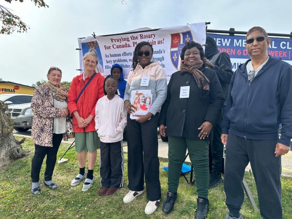 Rosary Rally in Toronto, Ontario