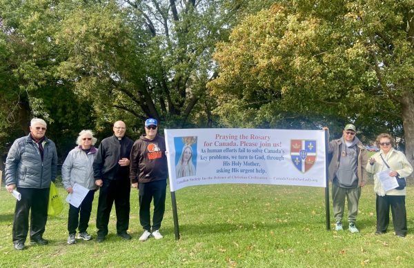 Rosary Rally in Whitby Ontario, Ontario