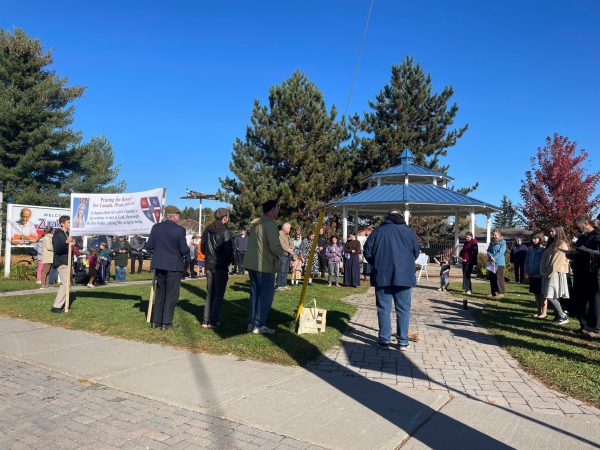 Rosary Rally in Barry's Bay, Ontario