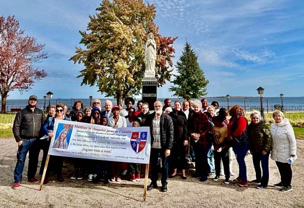 Rosary Rally in Roberval