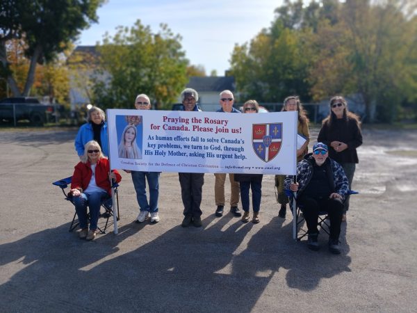 Rosary Rally in Mamora, Ontario