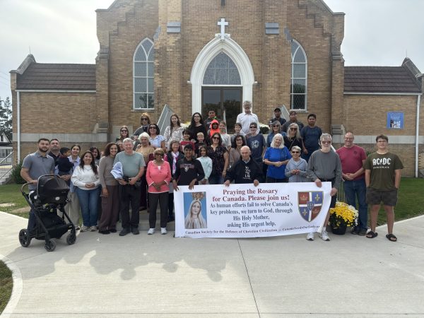 Rosary Rally in Kingsville, Ontario
