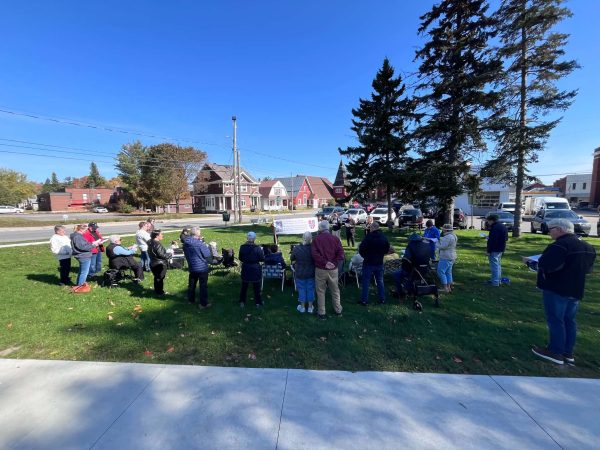 Rosary Rally in Parry Sound, Ontario