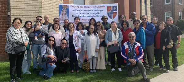 Rosary Rally in Niagara Falls, Ontario