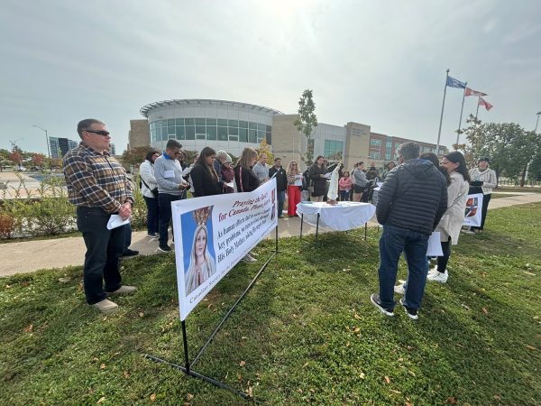 Rosary Rally in Mississauga, Ontario