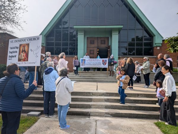 Rosary Rally in Mississauga, Ontario