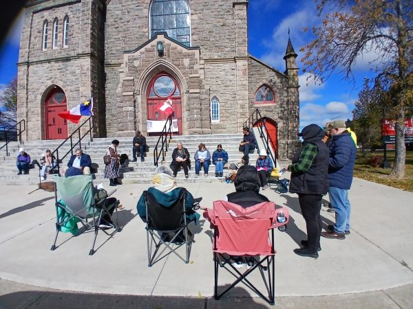Rosary Rally in Bathurst, New Brunswick